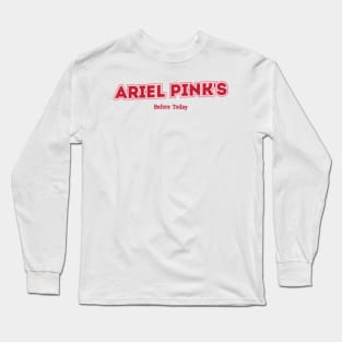 Ariel Pink's Long Sleeve T-Shirt